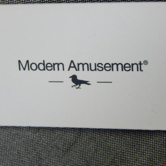 Long Sleeve Button Down Shirt Size M Mens Modern Amusement PacSun Gray - Picture 8 of 11